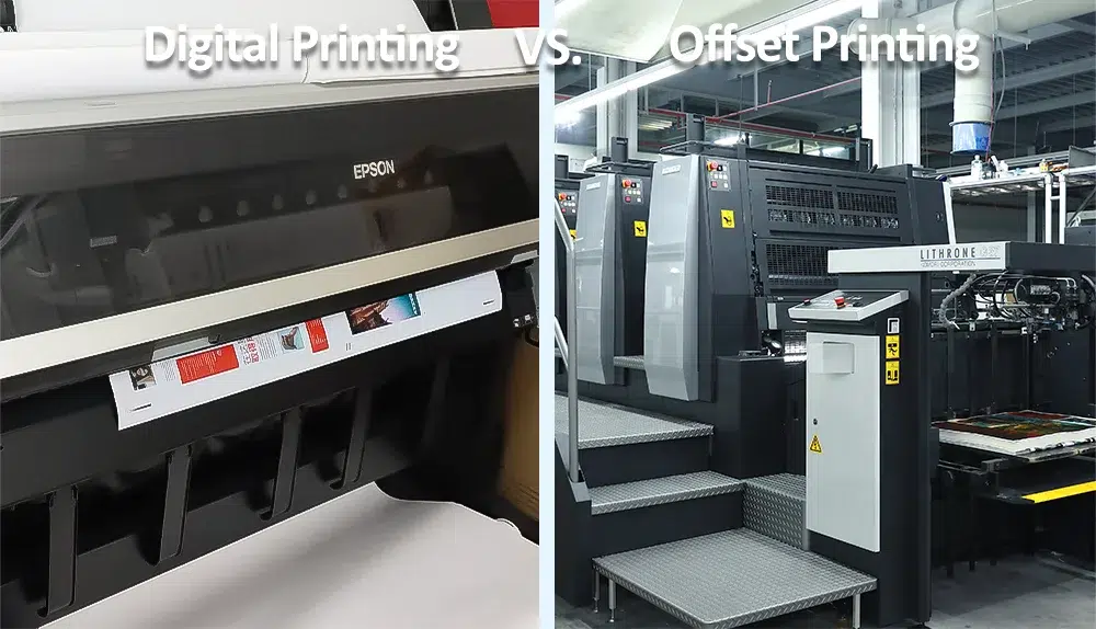 the Difference Between Offset and Digital Printing