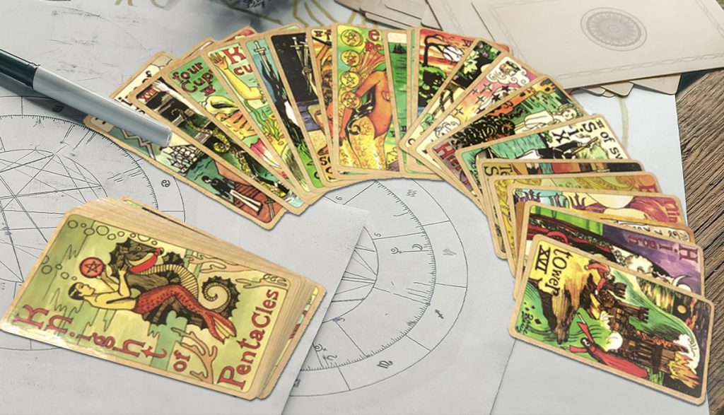Self-publish tarot cards to sell