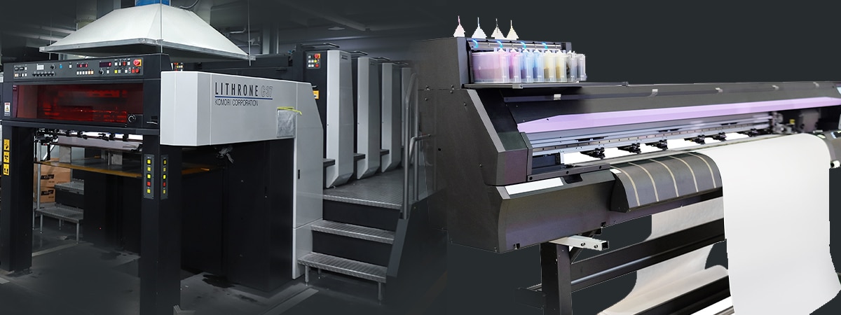 Offset printing vs digital printing