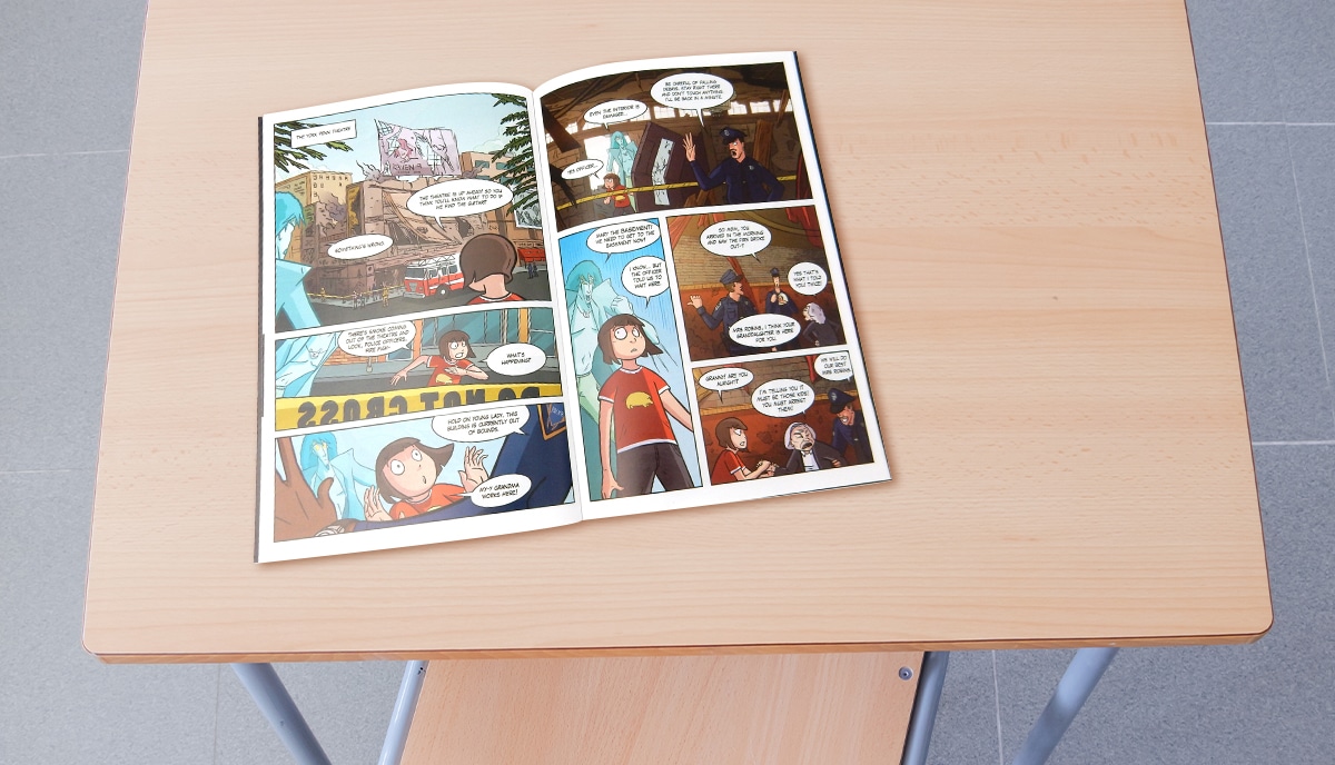 Using comics in science and social studies