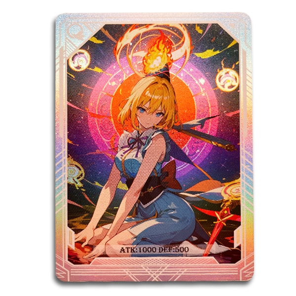 holographic card