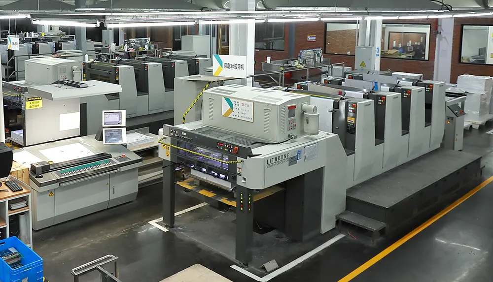 The difference between digital and offset printing