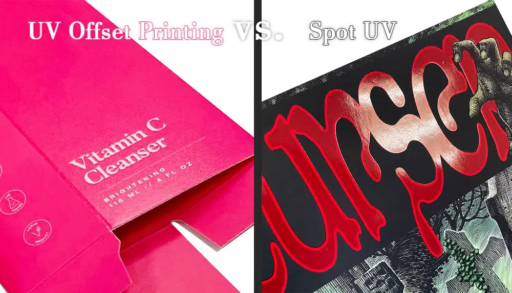 How to choose between UV offset printing and spot UV