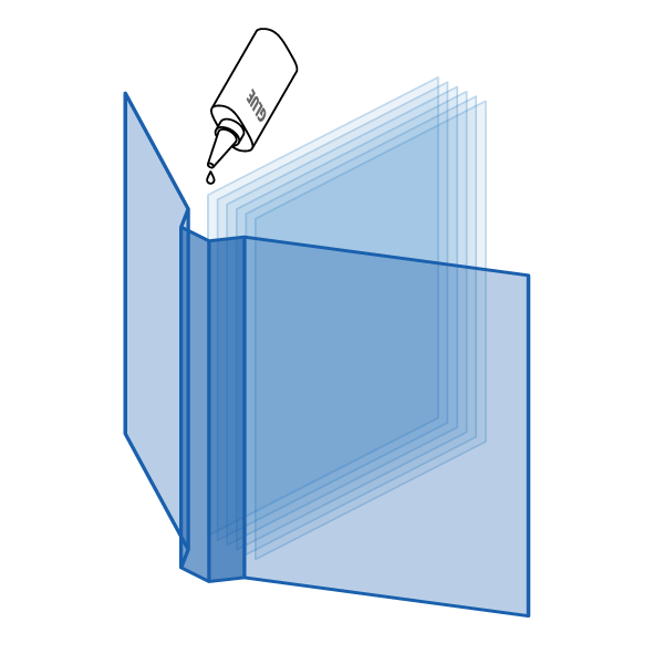 How are paperback books made? 1