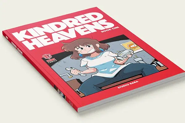 Perfect binding comic book