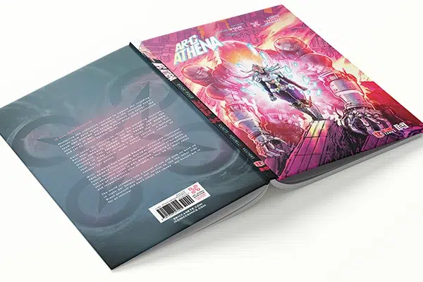 hardcover binding comic book