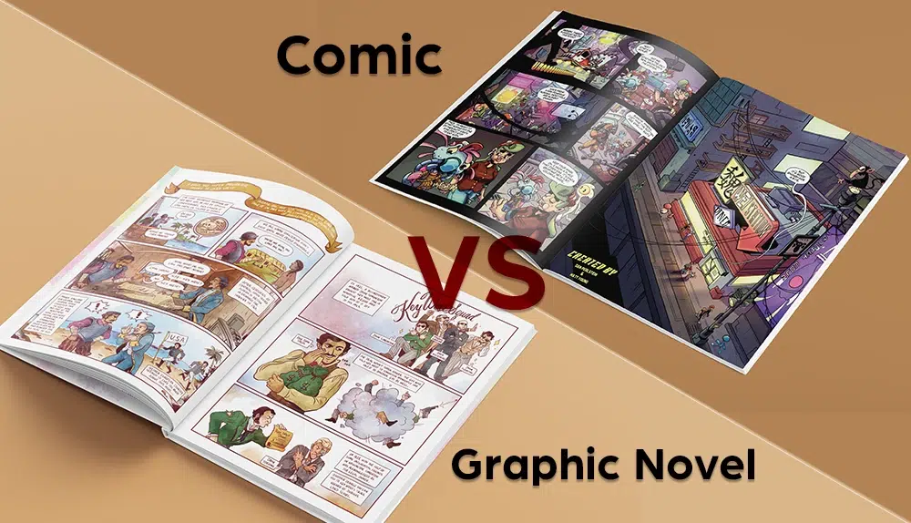 the Differences Between Comic Books and Graphic Novels