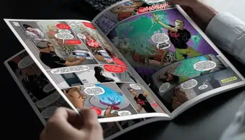 Write a Comic Book Story