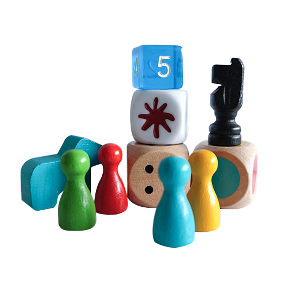 Wooden Game Pieces