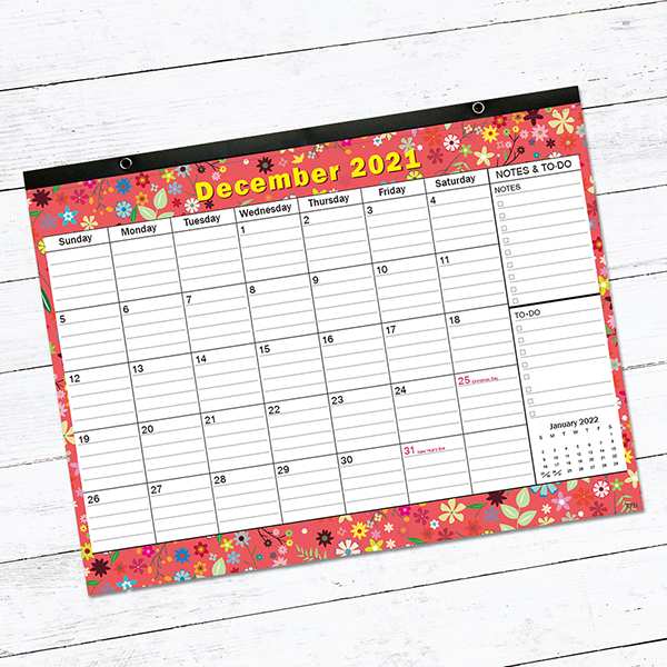 Desk Pad Calendar Printing