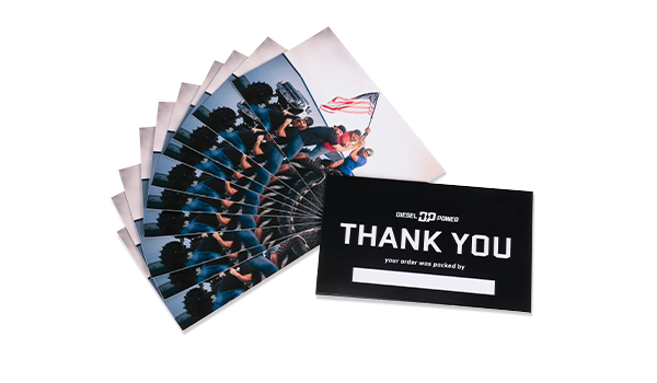 Thank you cards printing