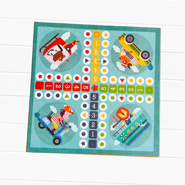 Premium Vector  Ludo game board toys for kids ready to print