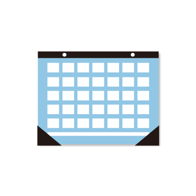 desk pad calendar 17.3” by 13.2”