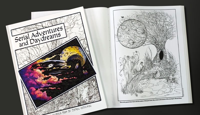 hardcover coloring book printing