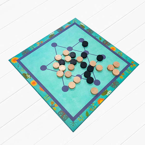 Premium Vector  Simple board game template for children