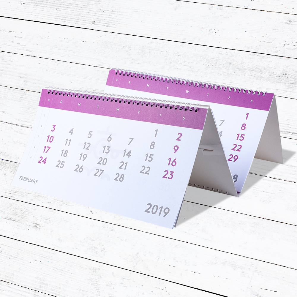 printing 3-month wall calendar