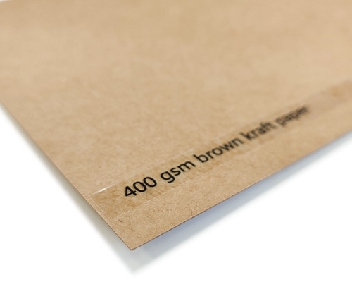 400 gsm brown kraft paper