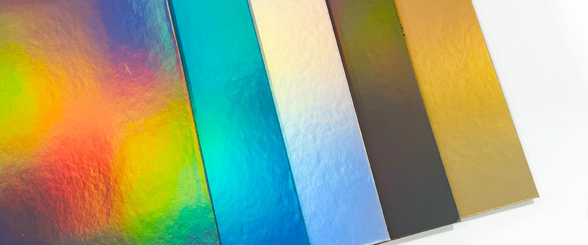 Holographic Iridescent Film Paper, Glossy Clear Film for Resin