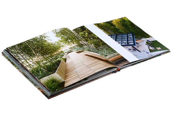 Landscape catalog printing
