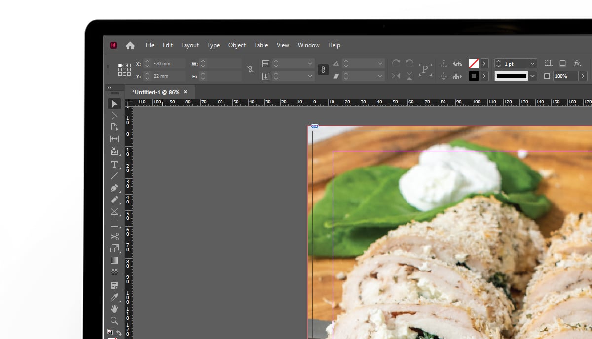 Create a layout for your cookbook and a cover design