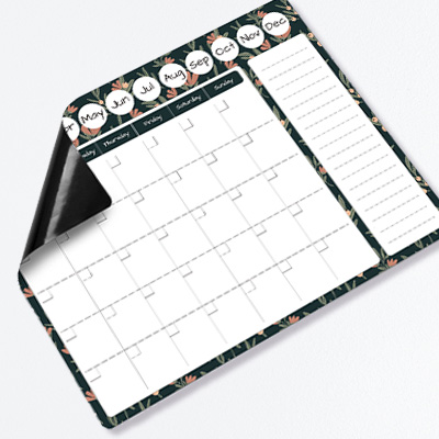 Custom Magnetic Dry Erase Calendars