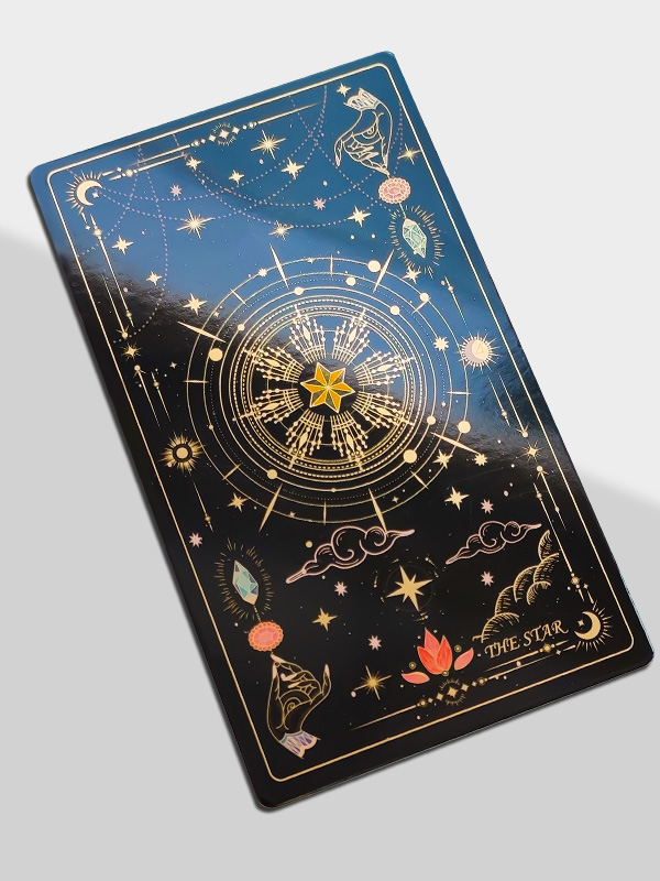 custom gold tarot card