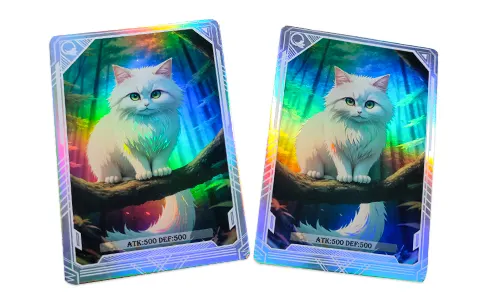 Holographic cards