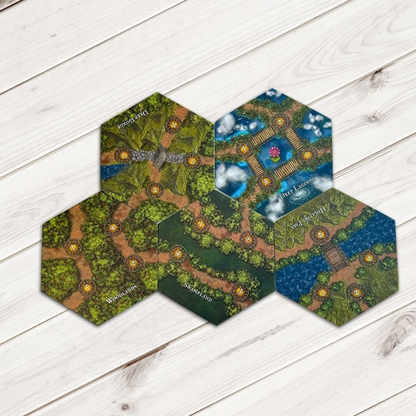 Tile placement and area control