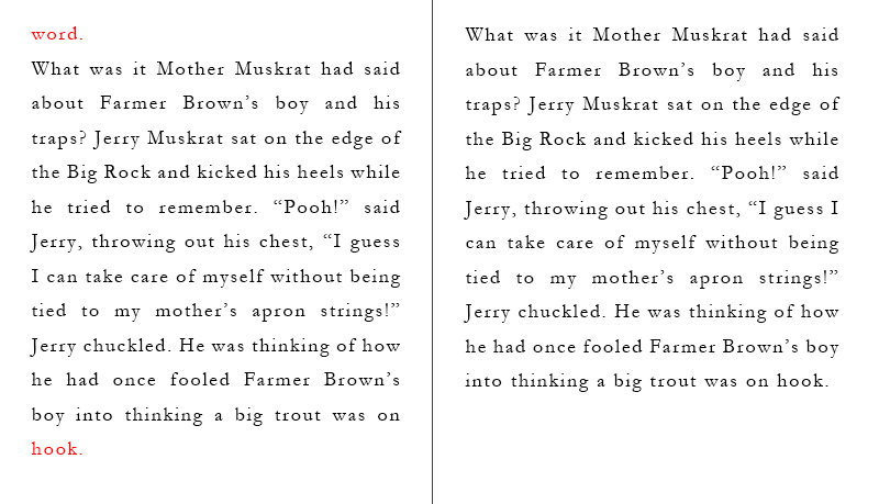 Widows and orphans