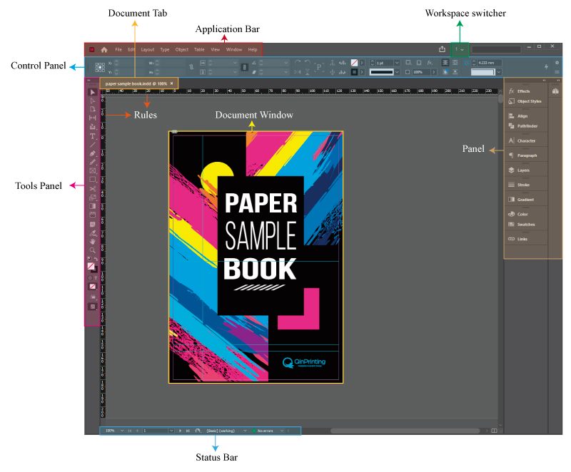 Understanding-InDesign's-interface