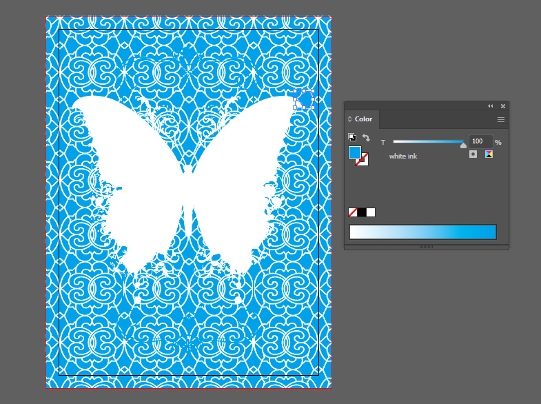 Preparing artwork for holographic paper printing 4