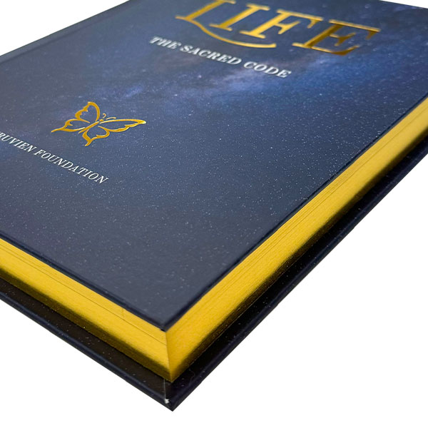 hardcover book Edge gilding