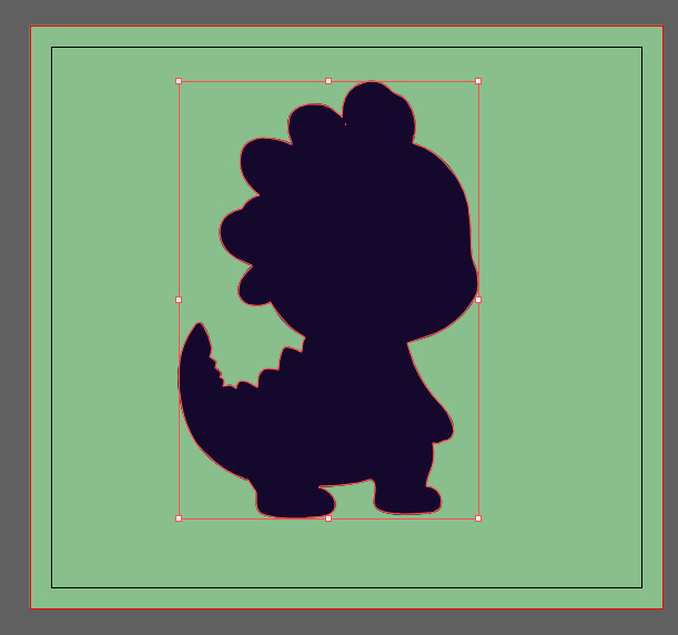 Create the die cut path