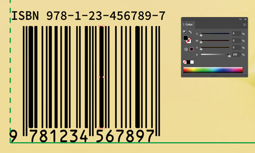 Insert a barcode