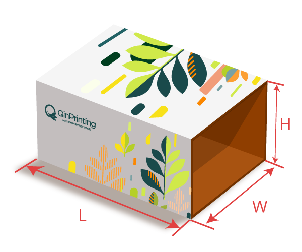 box sleeve dimensions diagram