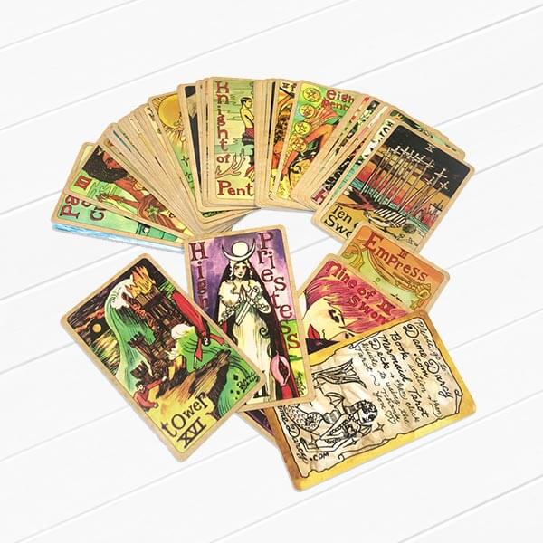 custom tarot card pirnting service in Miami