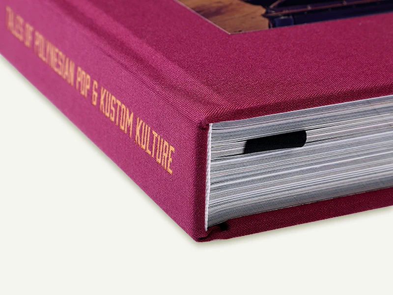 Cloth Cover Hardcover Book printed by QinPrinting