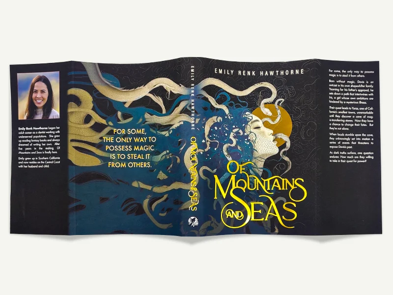Custom Foil Stamping Hardcover Books dust jackets
