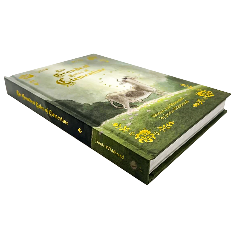 Foil Stamping Hardcover Books Printing