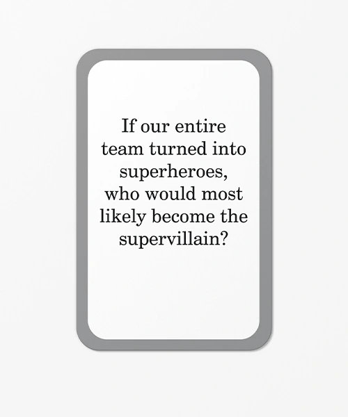 Corporate Trivia Card Game