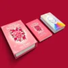 custom card deck with booklet and rigid box