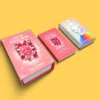 custom card deck with booklet and rigid box