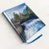 Custom hardcover book printing with full-color cover
