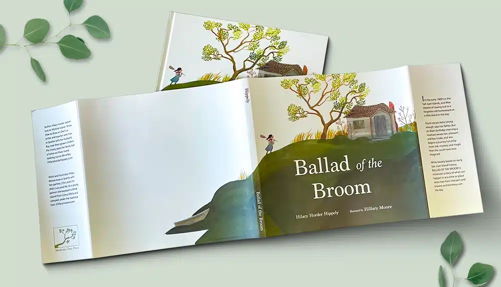 Hardcover book dust jacket