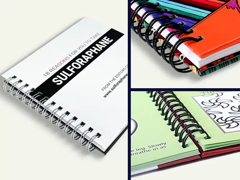 Hardcover wire-o binding
