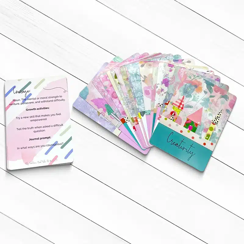 Journal Prompt Cards Printing