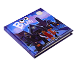 Square hardcover board Book Quote