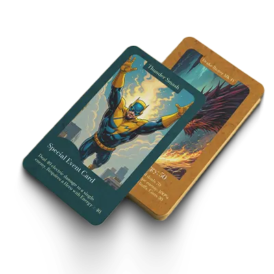 Superhero Card Game