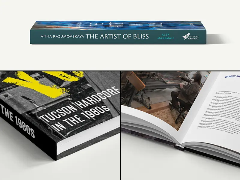 hardcover Binding Square spine