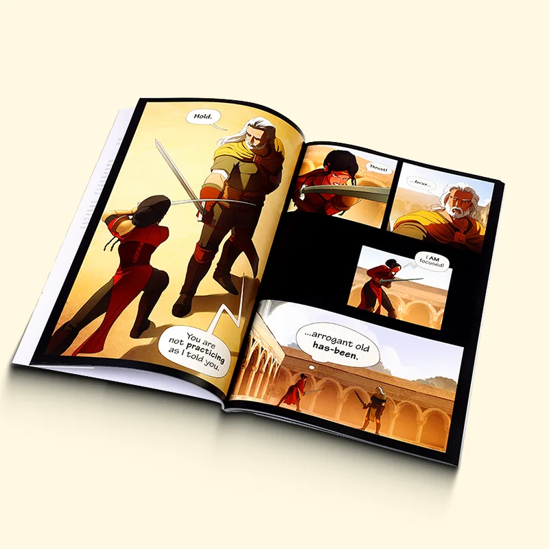 manga book printing